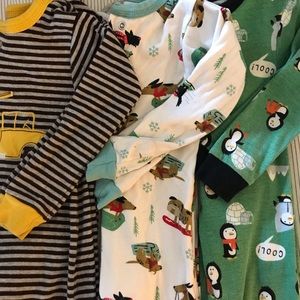 3T footie pajama lot